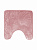 Коврик для туалета 50x50см DE'NASTIA РАКУШКИ memory розовый наполнитель пенополиуретан с эффектом памяти 100% полиэстер 000000000001177066