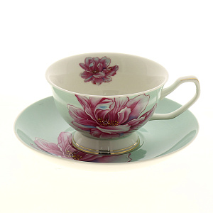 Пара чайная 200мл/блюдце BALSFORD Палитра ШИПОВНИК МАРИН подарочная упаковка 000000000001183424