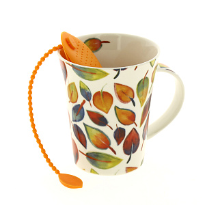 Кружка с силиконовым ситом, 380мл 000000000001185114