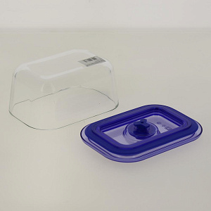 Контейнер Eley прямоугольный 500мл. из жаропрочного боросиликатного стекла(выдерживает до +400 С)с пластиковой крышкой со встроенным 000000000001189862