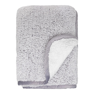 Плед 200x220см DE'NASTIA Уютный серый меланж полиэстер 000000000001208133