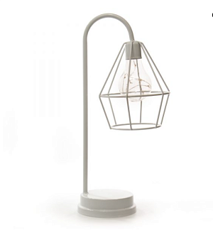 Светильник декоративный LED на батарейках (R3х3) 16x16x33см LM-027 White 000000000001202074