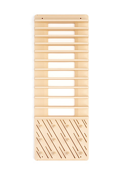 Набор для сушки посуды (сушилка с ковриком для сушки посуды) DE'NASTIA большой размер молочный пластик/полиэстер 000000000001210341