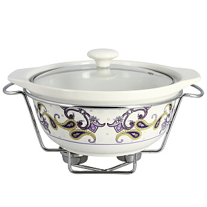 Форма для запекания с крышкой и подставкой Wellberg 27.5х25х10см, 2.2л 000000000001139276