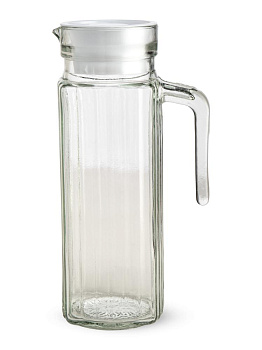 Кувшин 1л GARBO GLASS бесцветный стекло/GB1101xzdWithLid 000000000001221999