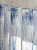 Шторка для ванной 200x180см DE'NASTIA Джинс эффек с водоотталкивающей пропиткой синий/белый полиэстер 000000000001214349