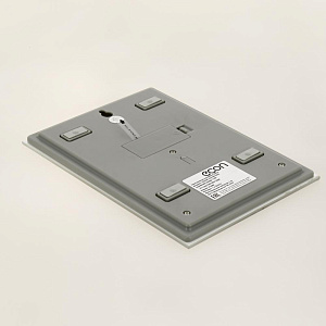 Весы кухонные ECON стекло, максимальный вес 5кг., размер 195*145*12мм, LCD дисплей 42,6*22,8мм, измерение объема жидкости, CO-BS102K 000000000001200805