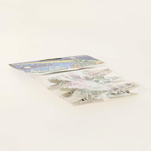 Прищепки деревянные Елки, 6 шт3-0033 000000000001181707