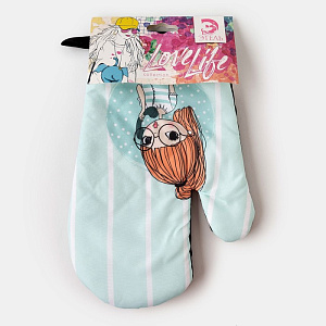 Варежка Этель Love Life Виола 26х16см 100%пэ 4437221 000000000001200827