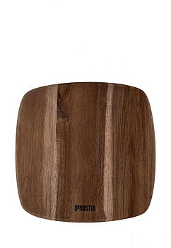 Менажница 25x25x2см DE'NASTIA квадратная дерево акация 000000000001216976