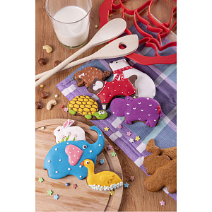 Форма для печенья PHIBO ZOO зеленый пластик 000000000001220710