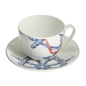 Чайная пара Соната Океан Кубаньфарфор 000000000001172252