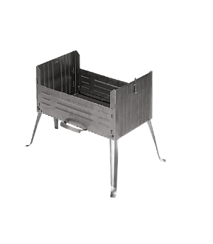 Мангал-дипломат №1 без шампуров KUKMARA толщина бортов 0,12см сталь 000000000001210746