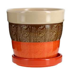 Цветочный горшок, 17 см, 2.5л, керамика 000000000001171928