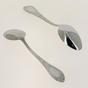 Набор ложек столовых 2мм ПАВЛОВСКИЙ ЗАВОД Волна нержавеющая сталь 000000000001182414