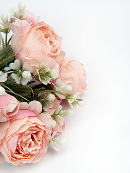 Цветок искусственный "Композиция"4 цветка 25см R010757 000000000001197150