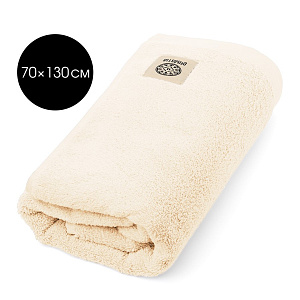 Полотенце 70х130см DE'NASTIA SOFT COLLECTION молочный хлопок-100% 000000000001216097