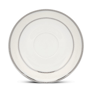 Сервиз чайный 15 предметов Анжелика с серебром фарфор 000000000001219780