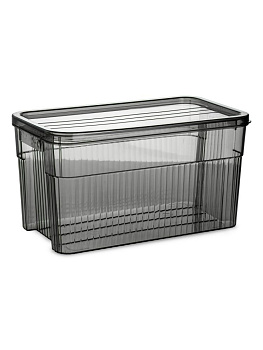 Органайзер для хранения мелочей 28х14см с крышкой в ассортименте полипропилен 000000000001227849