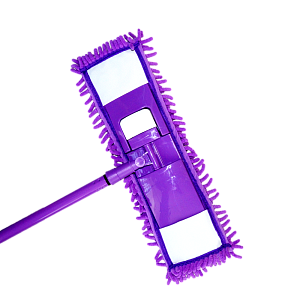 Швабра с насадкой густой шенилл  микрофибра супервпитывающая 150см, артикул 9002-001 000000000001203031