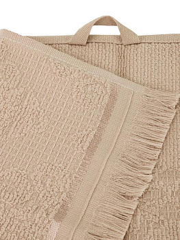 Полотенце кухонное 30х60см LUCKY светлый персик жаккард-махра хлопок 100% 000000000001225107