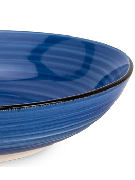 Тарелка суповая 20см Аэрограф в ассортименте керамика 000000000001227780