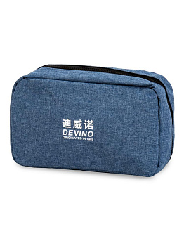 Косметичка дорожная 9х16х24см в ассортименте полиэстер 000000000001229406