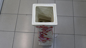 Ваза нап Венера петряковка бел/РКВ-13820 000000000001168430