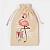 Набор кухонный в мешочке Фламинго (полотенце + формочки для печенья) 4685255 000000000001200859