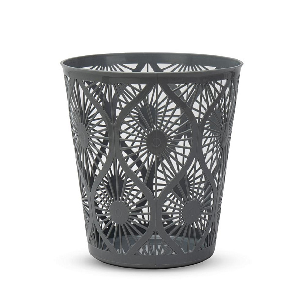 Корзина для бумаг 10л в ассортименте полиэтилен 000000000001226281