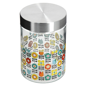 Банка Цветы, 1100мл 000000000001169886