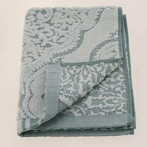 Полотенце 30x50см LUCKY Византия зеленое 100% хлопок 000000000001181604