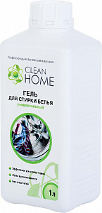 Гель для стирки белья универсальный CLEAN HOME 1л 379 000000000001201235