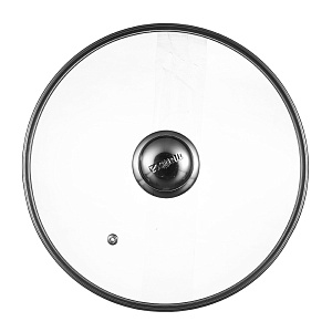 Стеклянная крышка Matissa с металлическим ободом, D26 см 000000000001011737