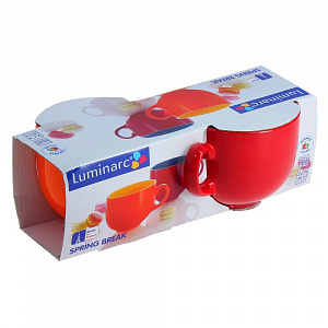 Набор кружек-жамбо Spring Break Luminarc, 400мл, 2 шт. 000000000001111872