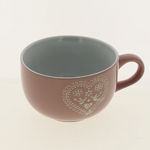 Бульонница с ручкой 500мл Напитки M020183/R030769 керамика 000000000001179342