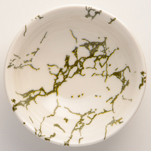 Набор столовой посуды 24 предмета TULU PORSELEN Deniz GRAY MARBLE фарфор 000000000001210103