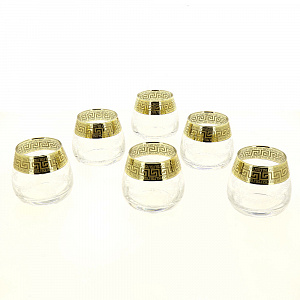 Набор стаканов для виски 6шт 300мл ПРОМСИЗ Барокко стекло 000000000001190673