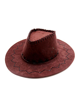 Маскарадная шляпа Ковбой (полиэстер) / 39х12,5х34,5см арт.78176 000000000001179761