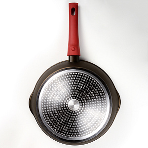 Сотейник 28см SWEET HOME антипригарное покрытие слив съемная ручка алюминий 000000000001194637