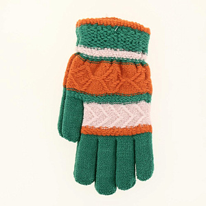 Перчатки унисекс зимние узор р-р7-9 100%пэ 000000000001182604