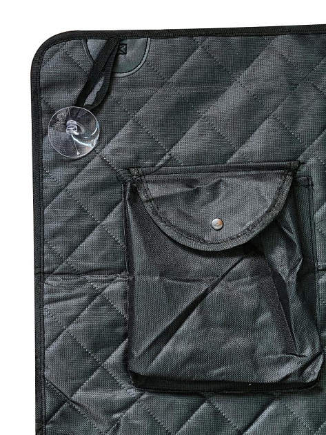 Автогамак для собак в а/м 152х132х94см черный полиэстер 000000000001229827