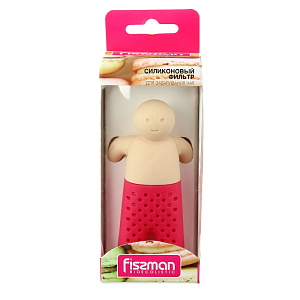 Фильтр для чая Человечек Fissman, 7?3 см, силикон 000000000001110485