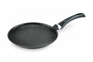 Сковорода блинная 24см НЕВА МЕТАЛЛ ПОСУДА Гранит индукция алюминий 000000000001212690