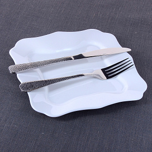 Столовый набор Authentic Black and White Luminarc, 19 предметов 000000000001061008