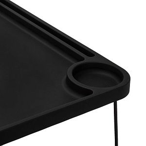 Столик-поднос 52x35x24см FORA складной черный полипропилен 000000000001224921