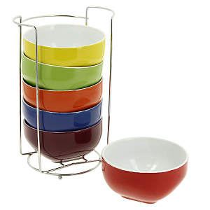 Набор салатников Wellberg, керамика, 7 предметов 000000000001172405