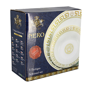 Набор салатников Da Vinci, фарфор, 7 предметов 000000000001154832