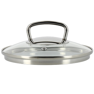 Кастрюля 2л Ария стеклянная крышка нержавеющая сталь 167551 000000000001140004