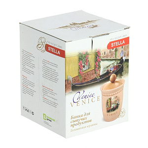 БАНКА ДЛЯ СЫПУЧИХ ПРОДУКТОВ 400 МЛ ВЕНЕЦИЯ ST024-V 000000000001082261